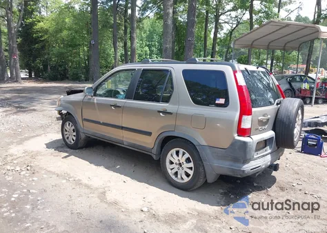 2006 Honda Cr-V Ex из США, поврежденный, VIN JHLRD68826C017823